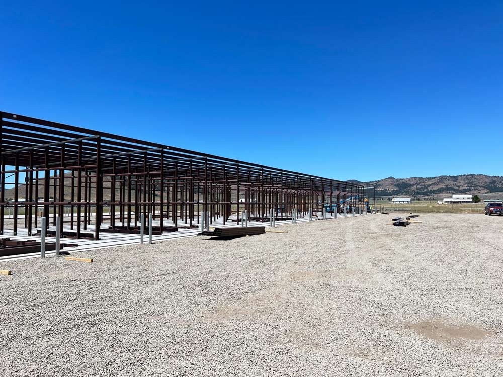 Structure for new storage units