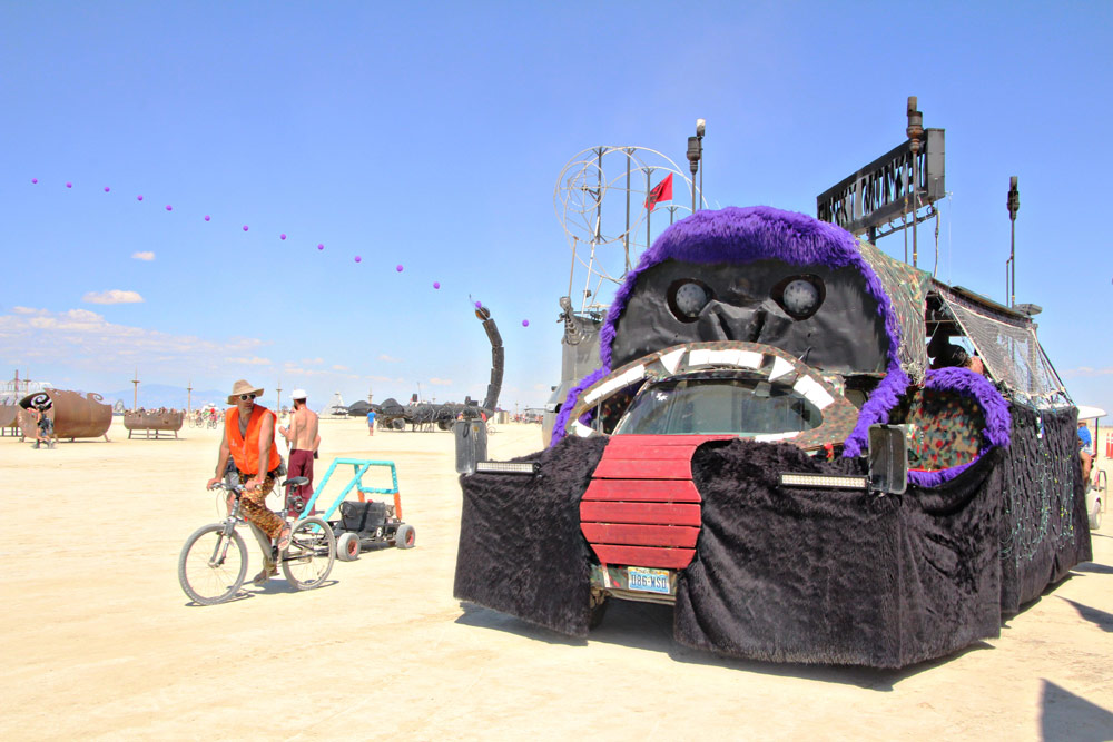 Burning Man Art Car